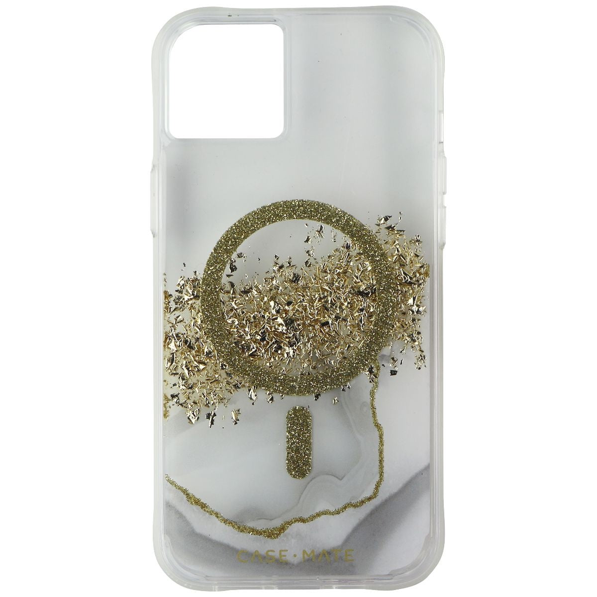 Case-Mate Karat Marble Case for MagSafe for iPhone 14 Plus - Clear/Gold/White Cell Phone - Cases, Covers & Skins Case-Mate    - Simple Cell Bulk Wholesale Pricing - USA Seller