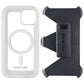 Pelican Voyager Magnetic Case For Magsafe for iPhone 14/13 - Clear/White Cell Phone - Cases, Covers & Skins Pelican - Simple Cell Bulk Wholesale Pricing - USA Seller