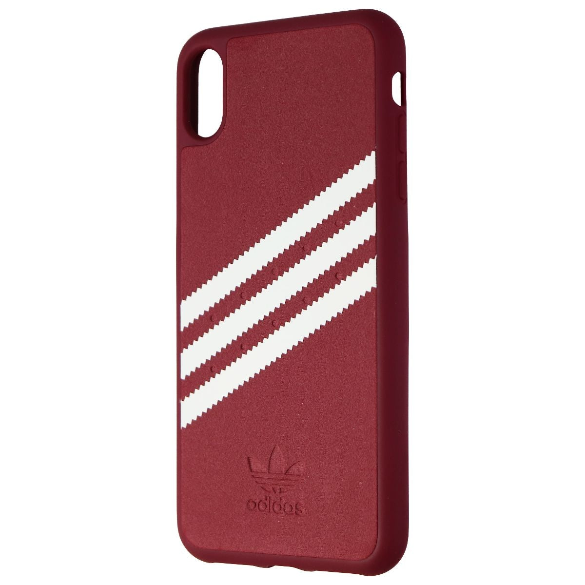 Adidas 3-Stripes Snap Case for Apple iPhone Xs Max - Burgundy Cell Phone - Cases, Covers & Skins Adidas - Simple Cell Bulk Wholesale Pricing - USA Seller