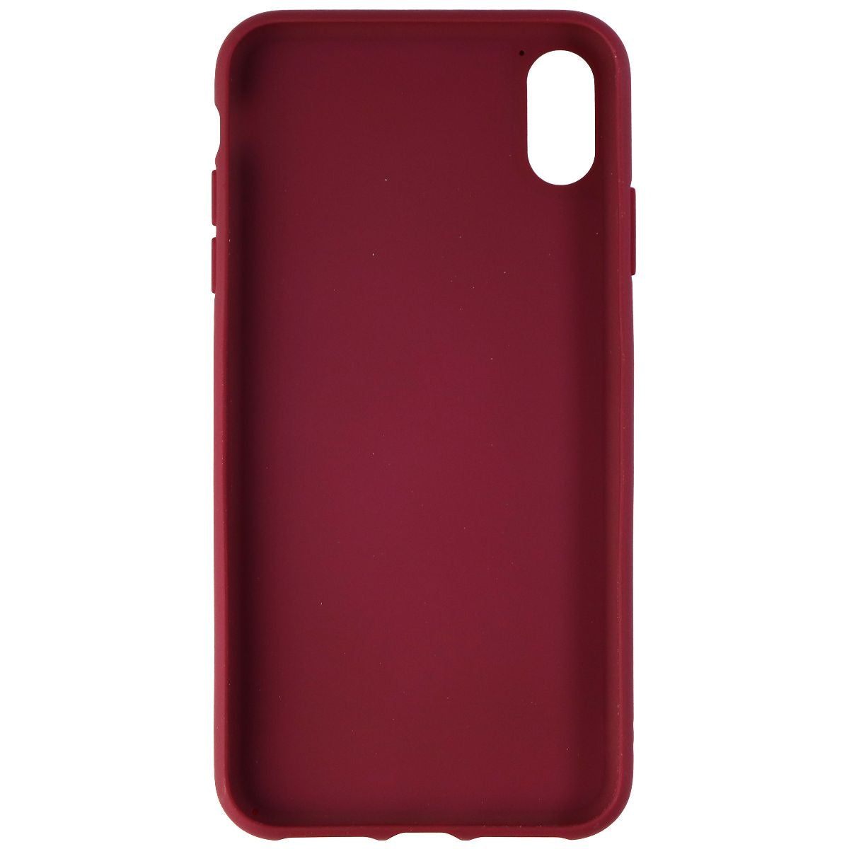 Adidas 3-Stripes Snap Case for Apple iPhone Xs Max - Burgundy Cell Phone - Cases, Covers & Skins Adidas    - Simple Cell Bulk Wholesale Pricing - USA Seller