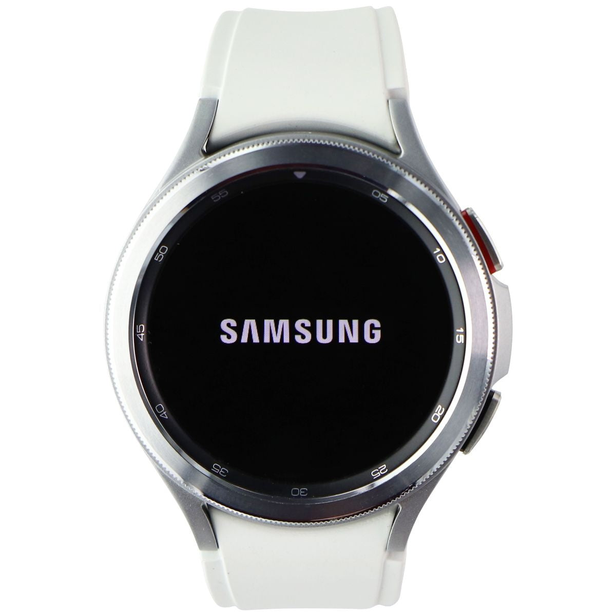 Samsung Galaxy Watch4 Classic (SM-R890) Bluetooth/GPS - 46mm Silver/White (M/L) Smart Watches Samsung - Simple Cell Bulk Wholesale Pricing - USA Seller