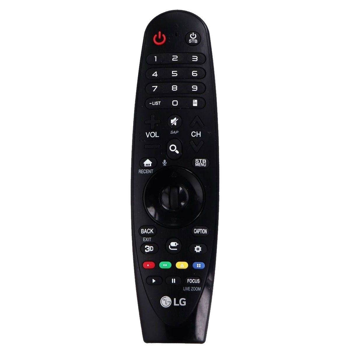 LG Magic Remote Control (AN-MR600) for Select TVs - Glossy Black TV, Video & Audio Accessories - Remote Controls LG - Simple Cell Bulk Wholesale Pricing - USA Seller