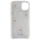 Kate Spade Hardshell Case for Apple iPhone 11 - White Hollyhock/Clear Cell Phone - Cases, Covers & Skins Kate Spade - Simple Cell Bulk Wholesale Pricing - USA Seller