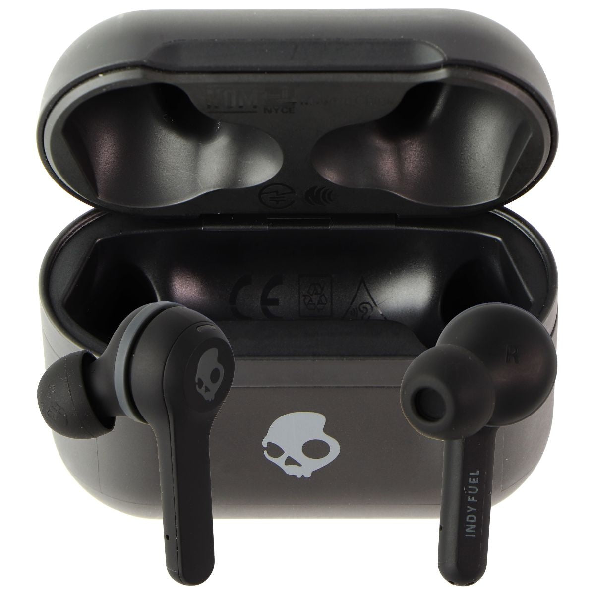 Skullcandy Indy Fuel True Wireless In-Ear Bluetooth Earbuds - Black Portable Audio - Headphones Skullcandy    - Simple Cell Bulk Wholesale Pricing - USA Seller