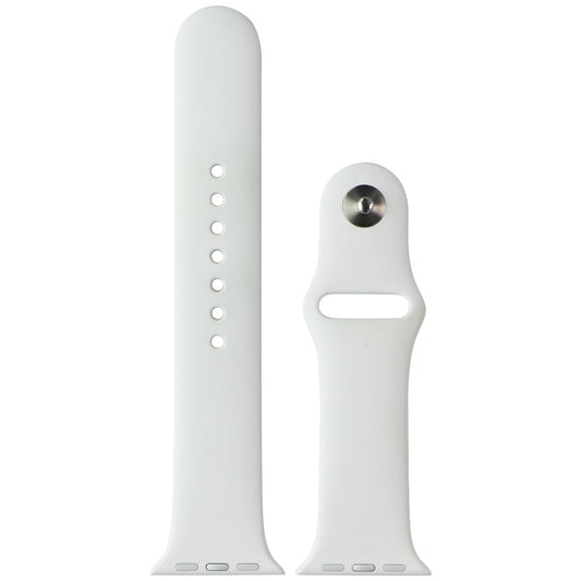 Apple (38mm) Sport Band for Apple Watch All Series 38/40/41mm - Soft White M/L Smart Watch Accessories - Watch Bands Apple    - Simple Cell Bulk Wholesale Pricing - USA Seller