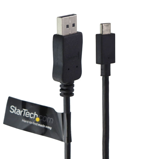 StarTech (1.8m/6ft) USB-C to DisplayPort Male Adapter Cable - Black (CDP2DPMM6B)