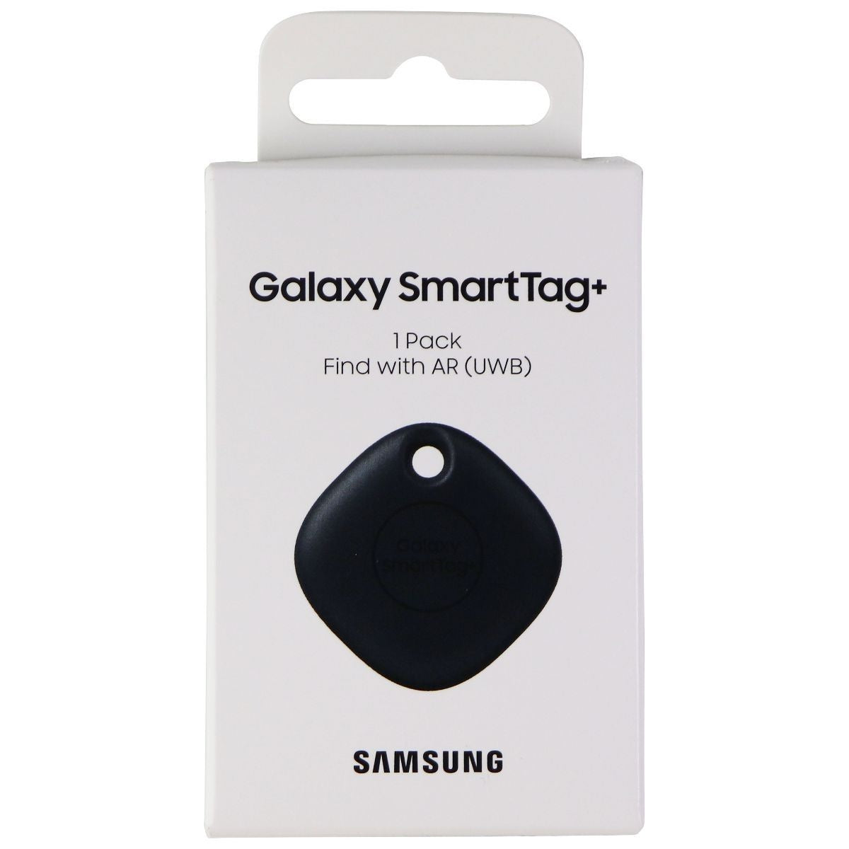 Samsung Galaxy SmartTag+ Bluetooth Smart Keychain Tracker - Black (1 Pack) GPS Accessories & Tracking - Tracking Devices Samsung - Simple Cell Bulk Wholesale Pricing - USA Seller