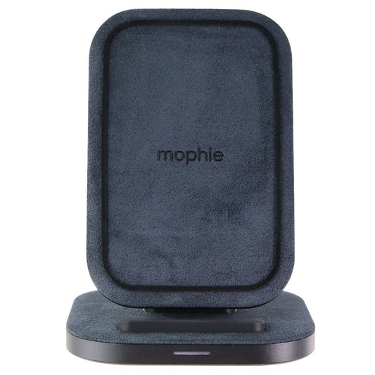 Mophie 15-Watt Wireless Charging Stand for Qi Enabled Devices - Blue/Black Cell Phone - Chargers & Cradles Mophie    - Simple Cell Bulk Wholesale Pricing - USA Seller