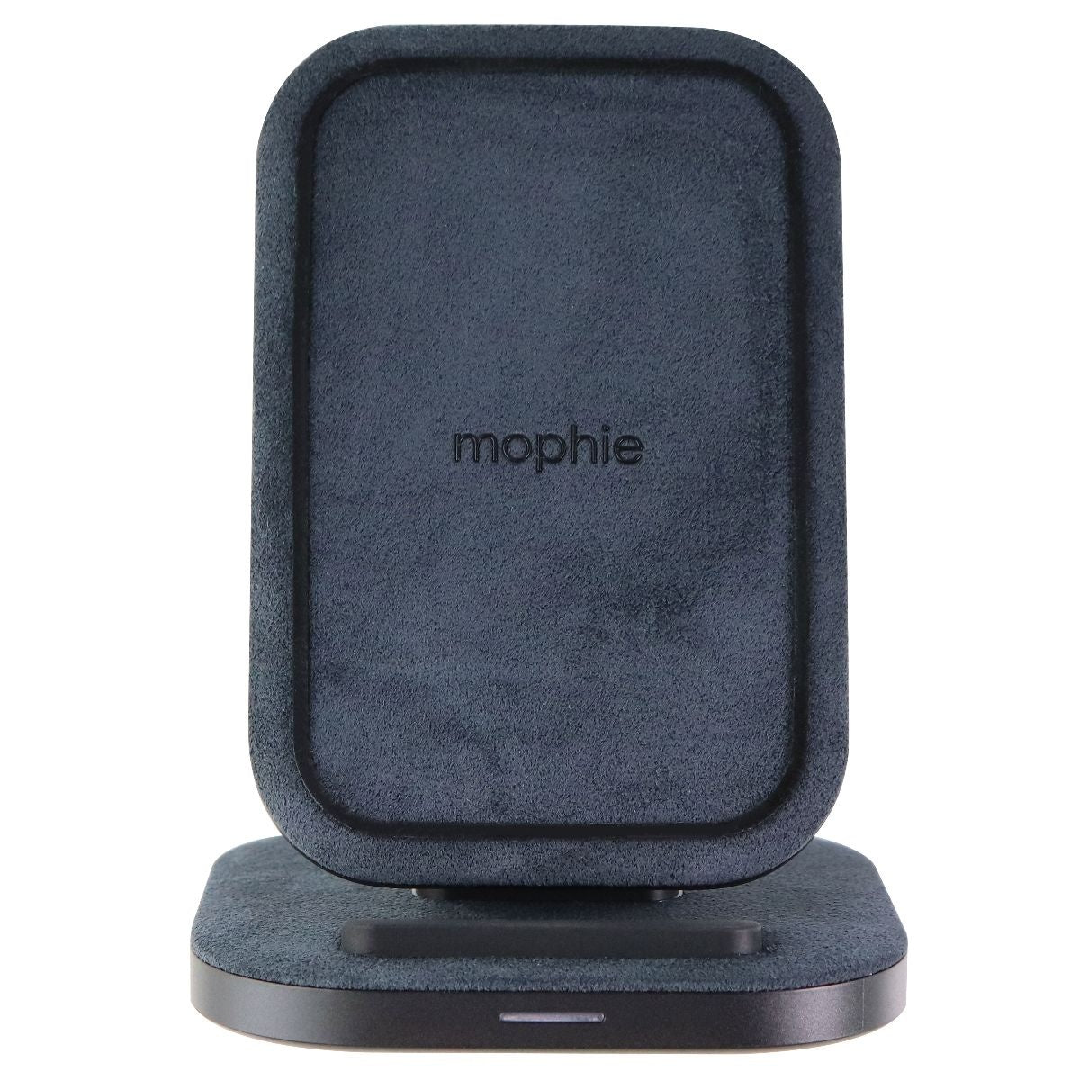 Mophie 15-Watt Wireless Charging Stand for Qi Enabled Devices - Blue/Black Cell Phone - Chargers & Cradles Mophie - Simple Cell Bulk Wholesale Pricing - USA Seller