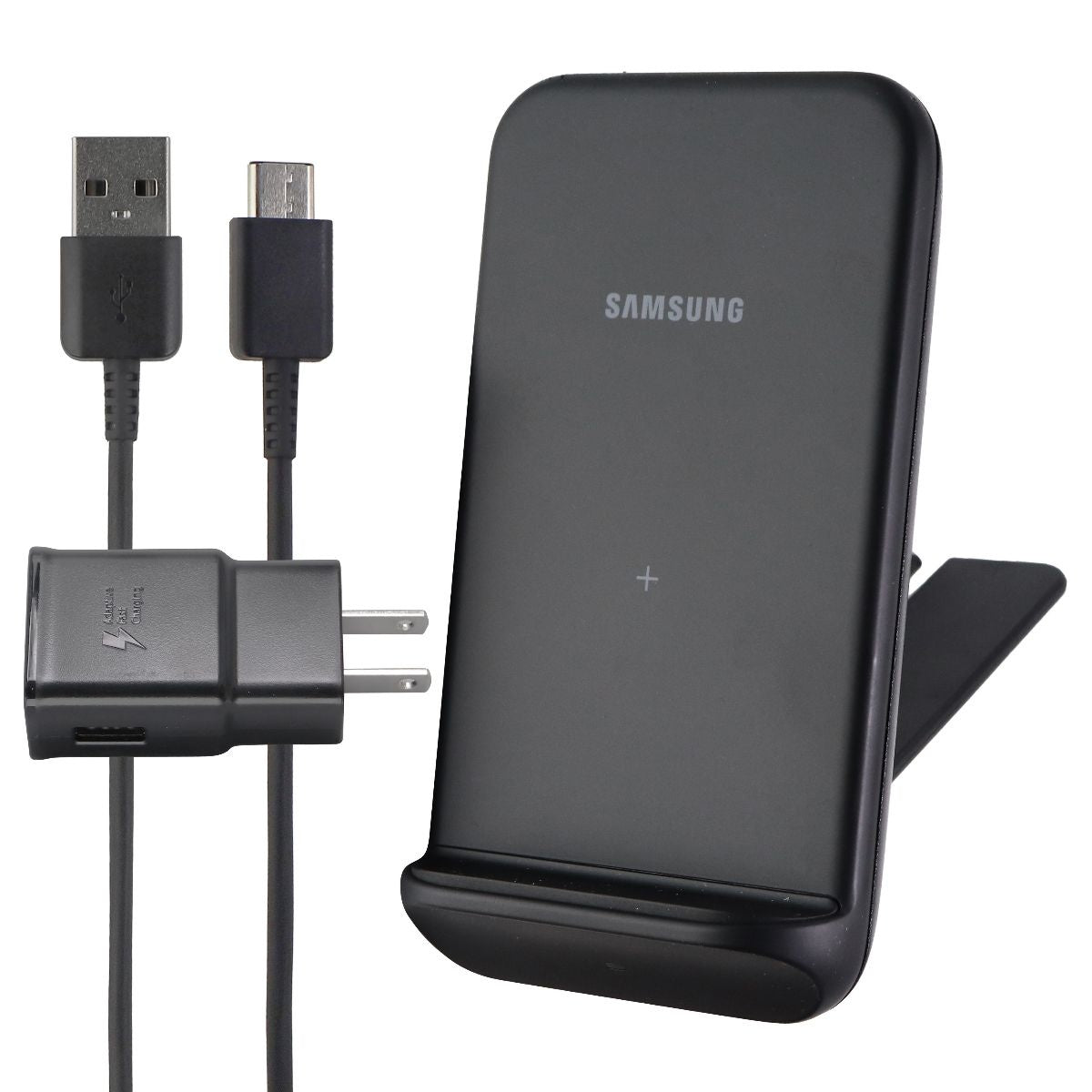 Samsung Wireless Charger Convertible Qi (Pad/Stand) - Black (EP-N3300TBEGUS) Cell Phone - Chargers & Cradles Samsung - Simple Cell Bulk Wholesale Pricing - USA Seller