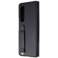 Samsung Leather Protective Cover with Strap for Galaxy Z Fold3 5G - Black Cell Phone - Cases, Covers & Skins Samsung - Simple Cell Bulk Wholesale Pricing - USA Seller