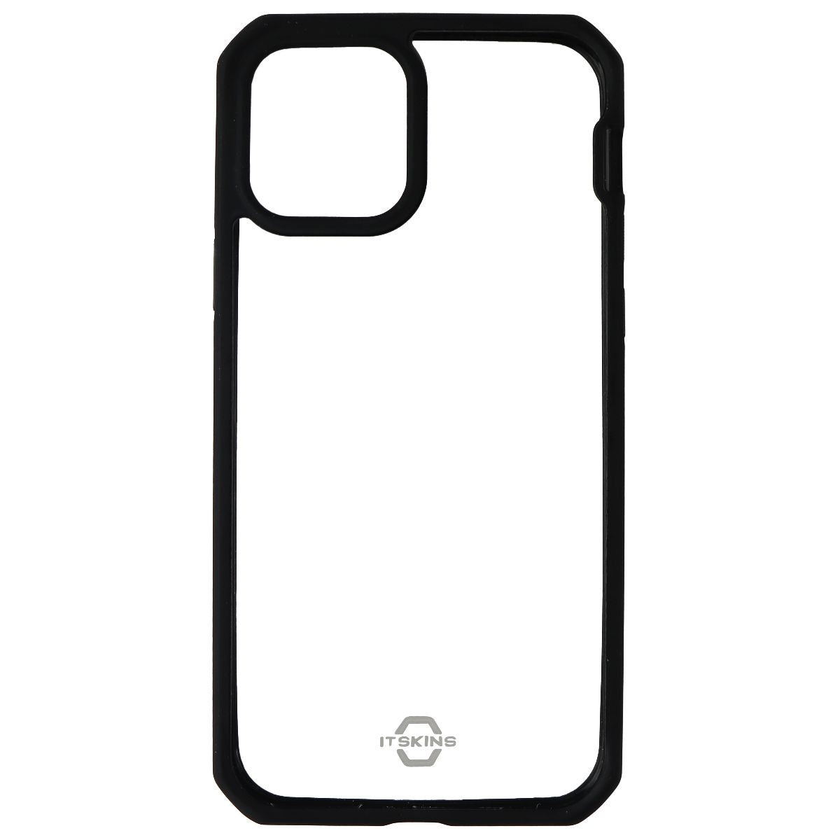ITSKINS Hybrid Solid Case for Apple iPhone 12/12 Pro - Black and Transparent Cell Phone - Cases, Covers & Skins ITSKINS - Simple Cell Bulk Wholesale Pricing - USA Seller