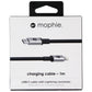 Mophie (3-Ft) Braided USB-C to Lightning 8-Pin Charge/Sync Cable - Black/Silver Cell Phone - Cables & Adapters Mophie - Simple Cell Bulk Wholesale Pricing - USA Seller