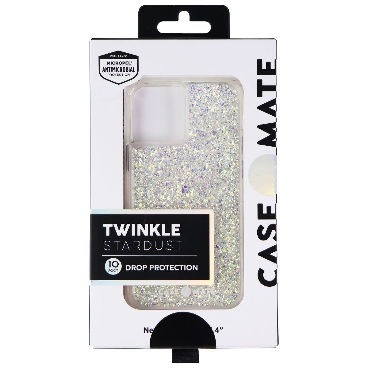 Case-Mate Twinkle Stardust Case for Apple iPhone 12 Mini - Stardust Clear Cell Phone - Cases, Covers & Skins Case-Mate    - Simple Cell Bulk Wholesale Pricing - USA Seller