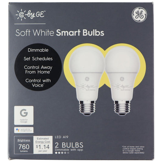 C by GE C-Sleep Series General Electric Smart Bulbs (2-Pack) - Warm White Camera Accessories - Light Bulbs & Tubes GE    - Simple Cell Bulk Wholesale Pricing - USA Seller