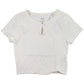 Pacsun Basic Tee with Single-Button Neck for Women - White (Size: XS) Other Sporting Goods PacSun - Simple Cell Bulk Wholesale Pricing - USA Seller