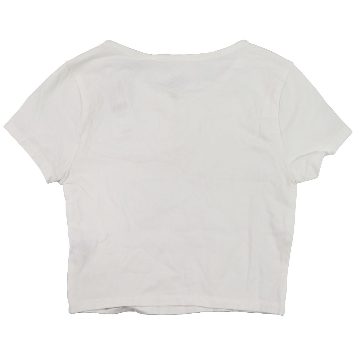 Pacsun Basic Tee with Single-Button Neck for Women - White (Size: XS) Other Sporting Goods PacSun    - Simple Cell Bulk Wholesale Pricing - USA Seller