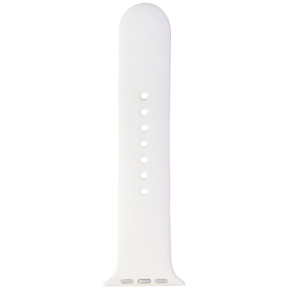 Apple Watch Sport Band Strap (S/M) 45/44/42mm - White (2nd Gen) / Adjusting Side Smart Watch Accessories - Watch Bands Apple - Simple Cell Bulk Wholesale Pricing - USA Seller