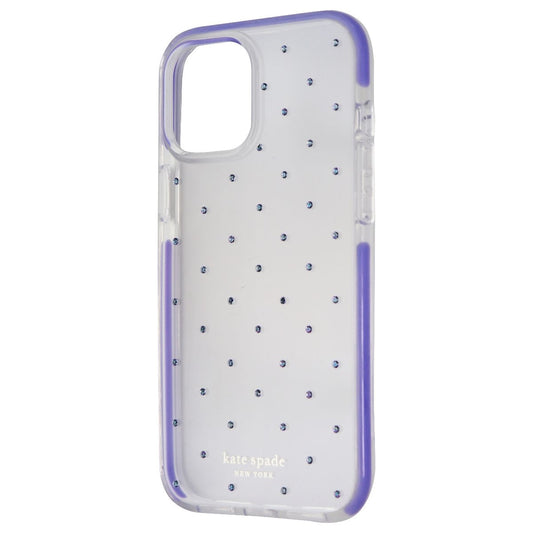 Kate Spade Hardshell Case for iPhone 12 Pro Max - Pin Dot Gems/Lilac Purple
