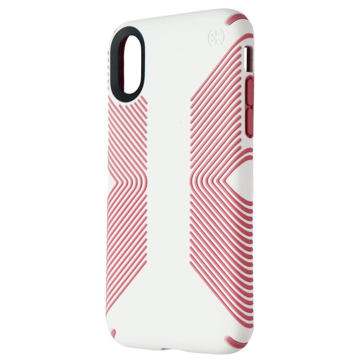 Speck Presidio Grip Case for iPhone XR - Veil White/Lipliner Pink (117059-7575) Cell Phone - Cases, Covers & Skins Speck - Simple Cell Bulk Wholesale Pricing - USA Seller