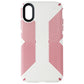 Speck Presidio Grip Case for iPhone XR - Veil White/Lipliner Pink (117059-7575) Cell Phone - Cases, Covers & Skins Speck - Simple Cell Bulk Wholesale Pricing - USA Seller