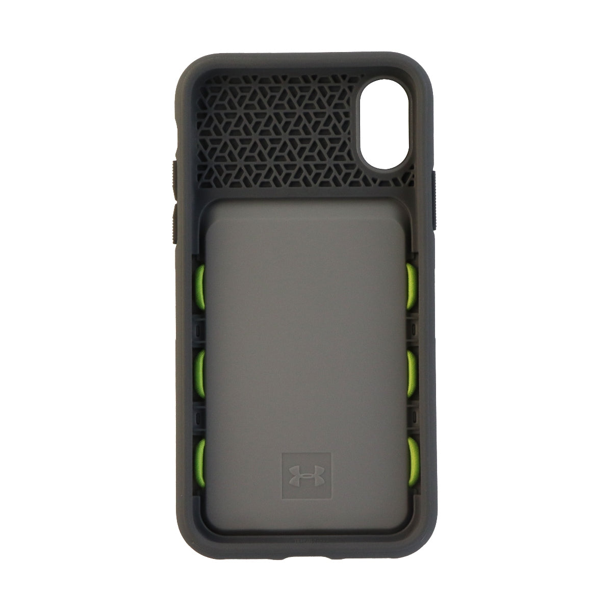 Under Armour Arsenal Series Storage Case for Apple iPhone Xs / X - Gray / Green Cell Phone - Cases, Covers & Skins Under Armour - Simple Cell Bulk Wholesale Pricing - USA Seller