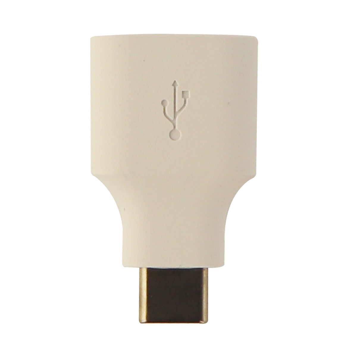 Google USB to USB-C (Type C) Short OTG Adapter for USB-C Devices - White