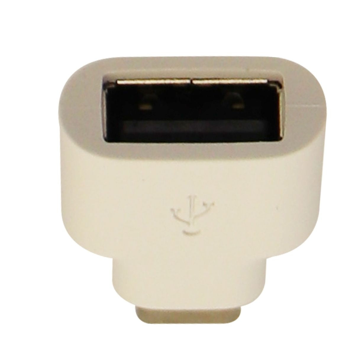 Universal USB to USB-C (Type C) Short OTG Adapter for USB-C Devices - White Cell Phone - Cables & Adapters Unbranded - Simple Cell Bulk Wholesale Pricing - USA Seller