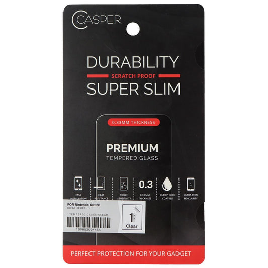 Tempered Glass Compatible For Nintendo Switch (Casper / Clear Series) Replacement Parts & Tools - Tools & Repair Kits Mobile Sentrix    - Simple Cell Bulk Wholesale Pricing - USA Seller