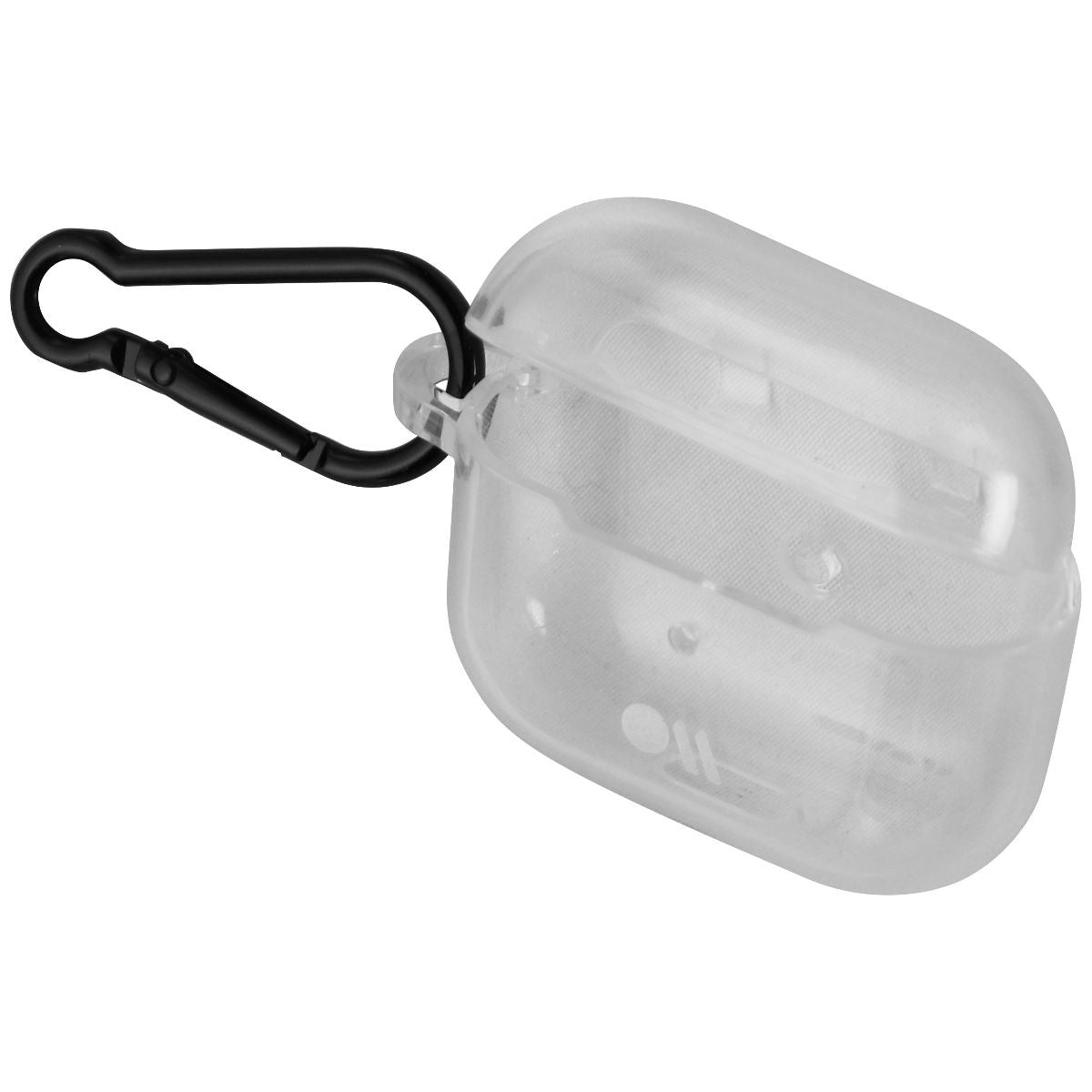 Case-Mate Tough Case with Black Carabiner for Apple AirPods (3rd Gen) - Clear iPod, Audio Player Accessories - Cases, Covers & Skins Case-Mate - Simple Cell Bulk Wholesale Pricing - USA Seller