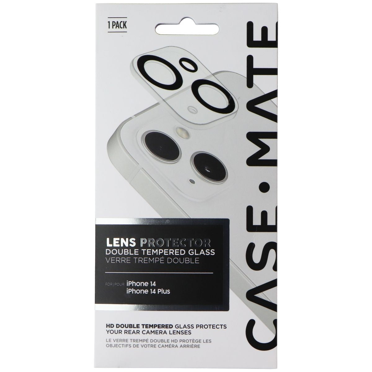 Case-Mate Tempered Glass Camera Lens Protector for iPhone 14 & iPhone 14 Plus Cell Phone - Screen Protectors Case-Mate    - Simple Cell Bulk Wholesale Pricing - USA Seller