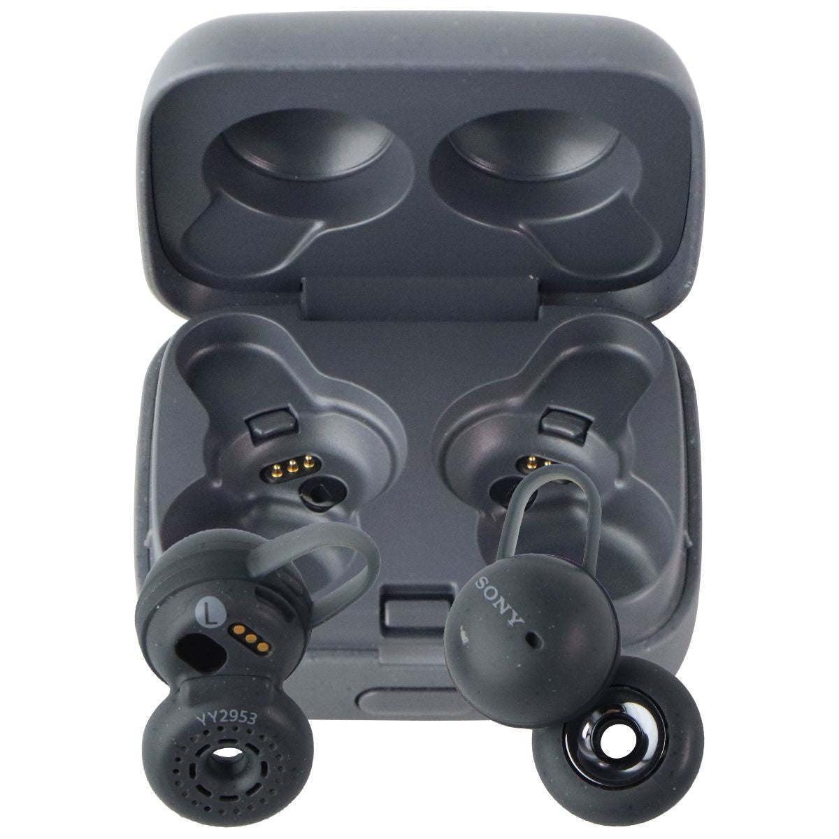 Sony LinkBuds Truly Wireless Open-Ring Headphones - Gray (WF-L900/HM)