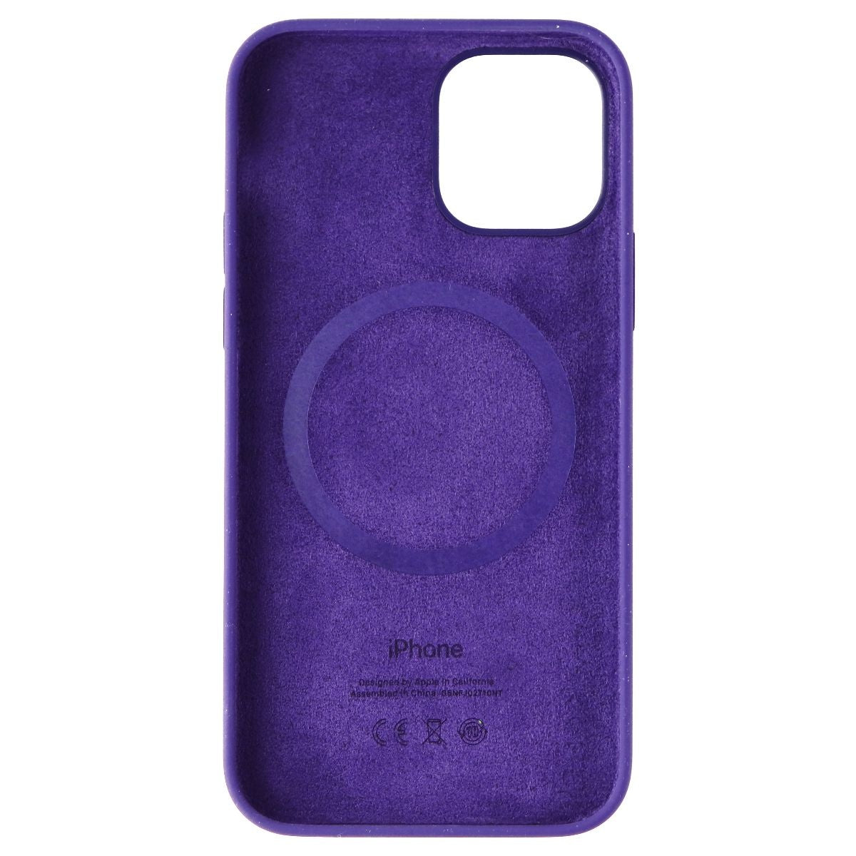 Apple Silicone Case For Magsafe for Apple iPhone 12 Pro & iPhone 12 - Amethyst Cell Phone - Cases, Covers & Skins Apple    - Simple Cell Bulk Wholesale Pricing - USA Seller