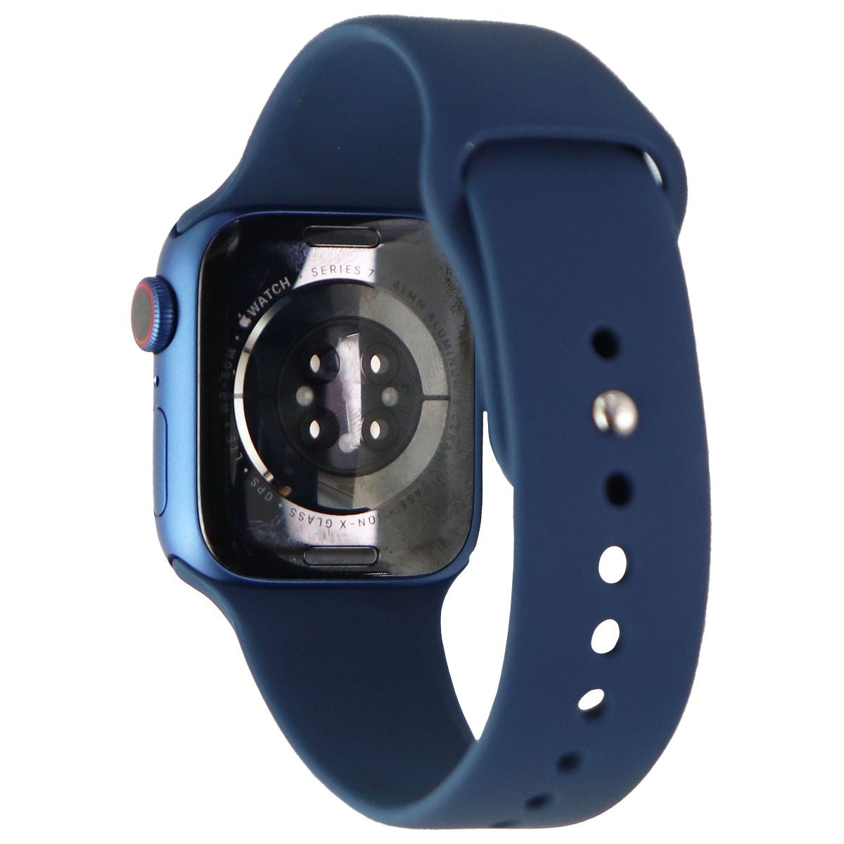 Apple Watch Series 7 (GPS + LTE) A2475 (41mm) Blue Aluminum / Abyss Blue Sp Band Smart Watches Apple - Simple Cell Bulk Wholesale Pricing - USA Seller