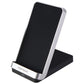 PureGear 15-Watt Fast Wireless Charging Stand for Qi Smartphones - Black/Silver