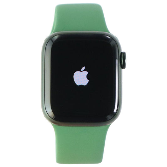 Apple Watch Series 7 (A2475) GPS + Cellular - 41mm Green Alu / Clover Sp Band Smart Watches Apple    - Simple Cell Bulk Wholesale Pricing - USA Seller