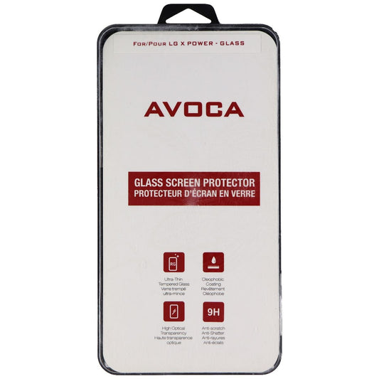 Avoca Glass Screen Protector for LG X Power Smartphone - Clear Cell Phone - Screen Protectors Avoca    - Simple Cell Bulk Wholesale Pricing - USA Seller
