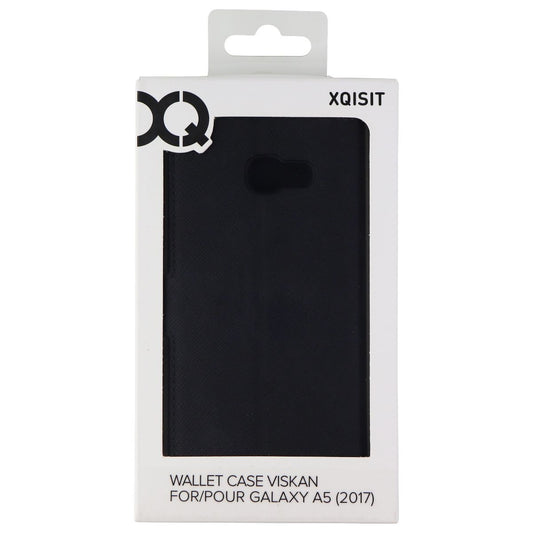 Xqisit Wallet Folio Case for Samsung Galaxy A5 (2017) - Black Cell Phone - Cases, Covers & Skins Xqisit    - Simple Cell Bulk Wholesale Pricing - USA Seller