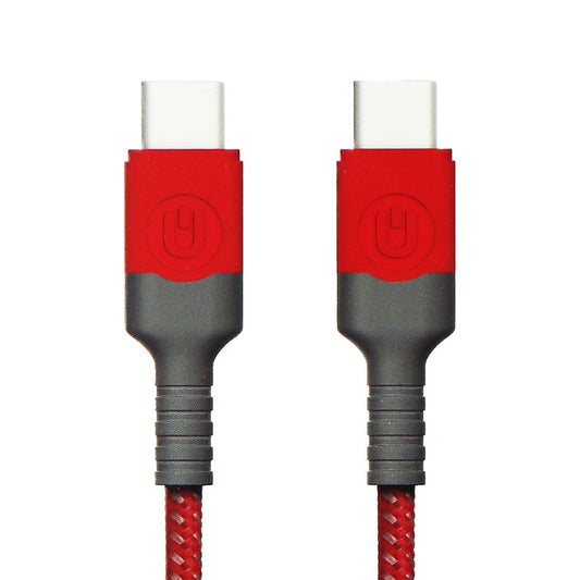 UBREAKIFIX (10-Ft) Durability Series USB-C to USB-C Braided Cable - Red Cell Phone - Cables & Adapters UBREAKIFIX    - Simple Cell Bulk Wholesale Pricing - USA Seller