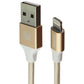 Baseus 3.3-foot/1m Nylon TPE Shielded 8-Pin to USB Charge and Sync Cable - Gold Cell Phone - Cables & Adapters Baseus - Simple Cell Bulk Wholesale Pricing - USA Seller