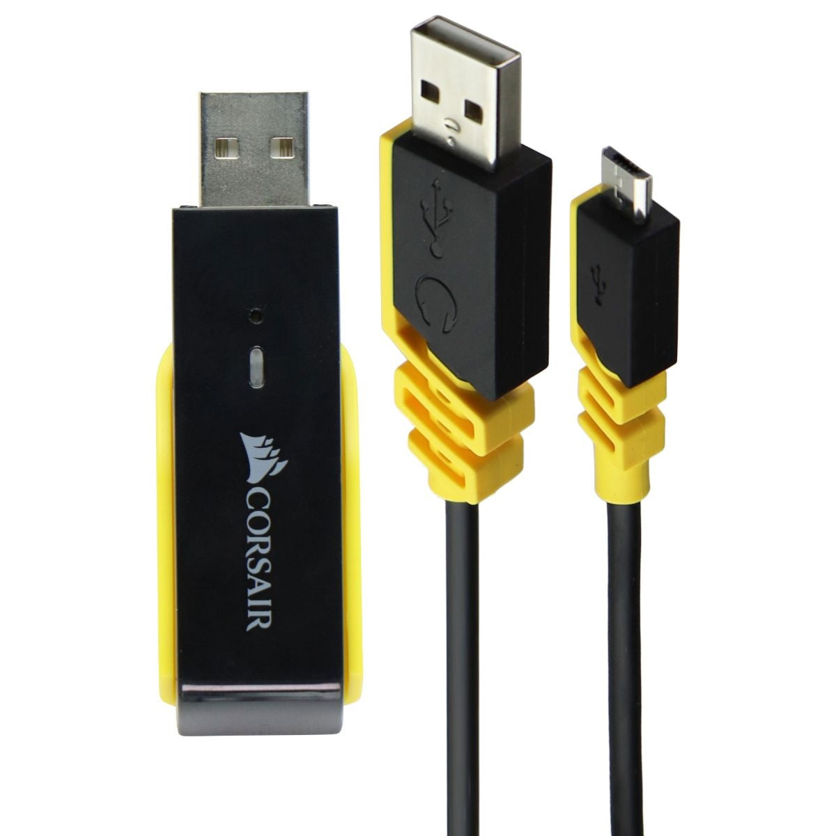 Corsair Void RGB Elite Wireless 7.1 Headset for PC, PS5 and PS4 - Carbon Portable Audio - Headphones Corsair - Simple Cell Bulk Wholesale Pricing - USA Seller