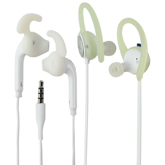 Samsung Wired & Wireless Bundle with Level and Active Series Headphones - White Portable Audio - Headphones Samsung    - Simple Cell Bulk Wholesale Pricing - USA Seller