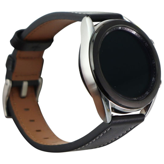 Samsung Galaxy Watch3 (41mm) GPS + Bluetooth Smartwatch - Mystic Silver SM-R850