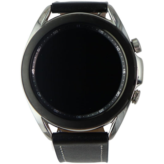 Samsung Galaxy Watch3 (41mm) GPS + Bluetooth Smartwatch - Mystic Silver SM-R850