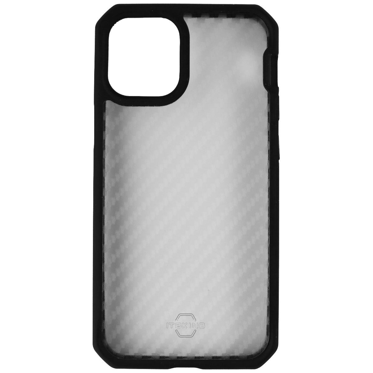 ITSKINS Hybrid Tek Protective Case for Apple iPhone 12 Mini - Black/Clear Cell Phone - Cases, Covers & Skins ITSKINS    - Simple Cell Bulk Wholesale Pricing - USA Seller