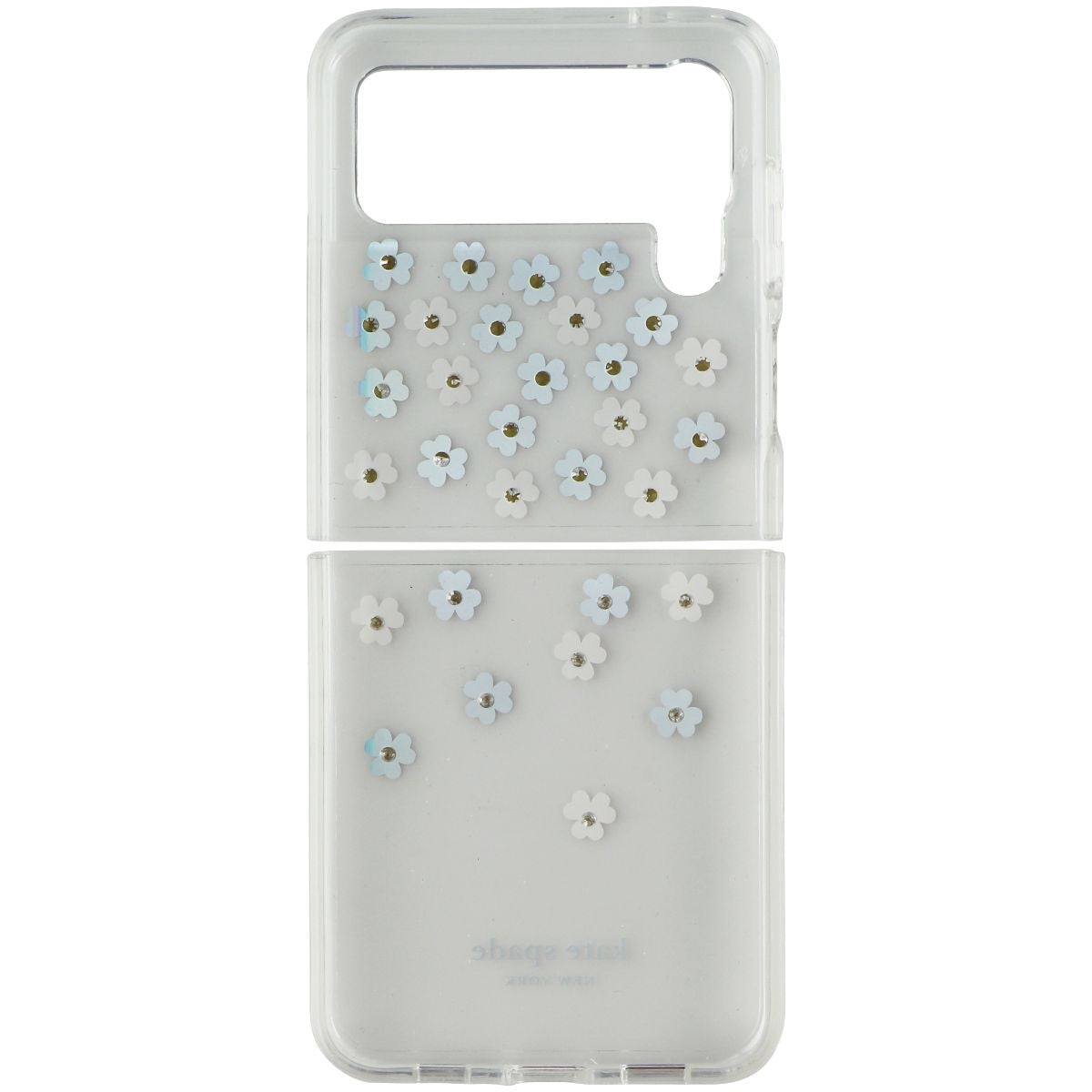 Kate Spade Protective Hardshell Case for Galaxy Z Flip4 - Scattered Flowers Cell Phone - Cases, Covers & Skins Kate Spade New York - Simple Cell Bulk Wholesale Pricing - USA Seller
