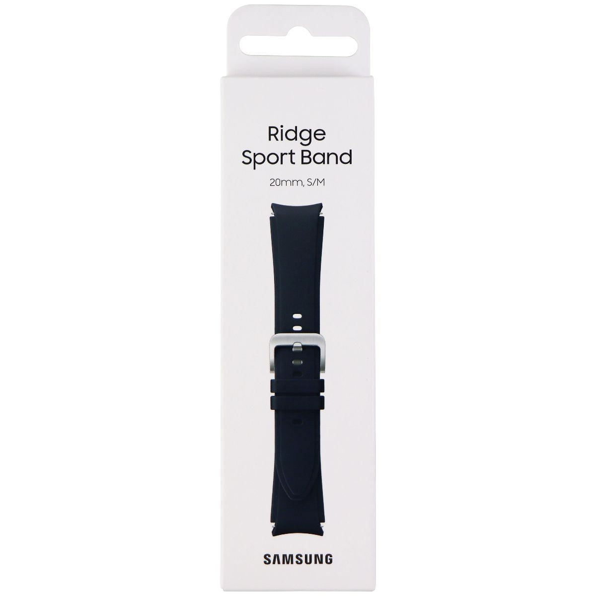 Samsung Ridge Sport Band for Galaxy Watch4 & Classic (20mm) Small/Medium - Navy Smart Watch Accessories - Watch Bands Samsung - Simple Cell Bulk Wholesale Pricing - USA Seller