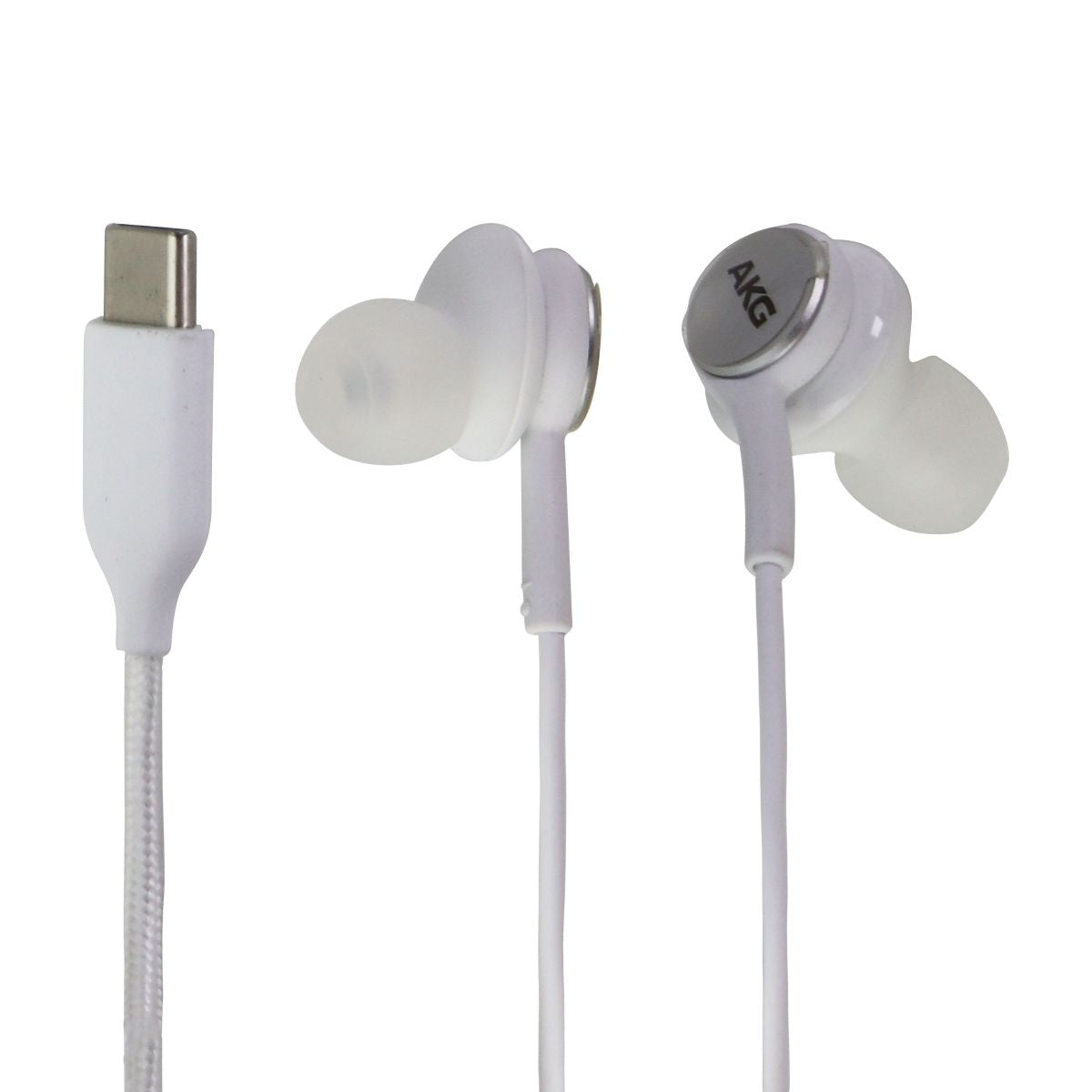 Samsung Corded Type-C Earphones by AKG - White (EO-IC100BWEGUS) Portable Audio - Headphones Samsung Electronics - Simple Cell Bulk Wholesale Pricing - USA Seller