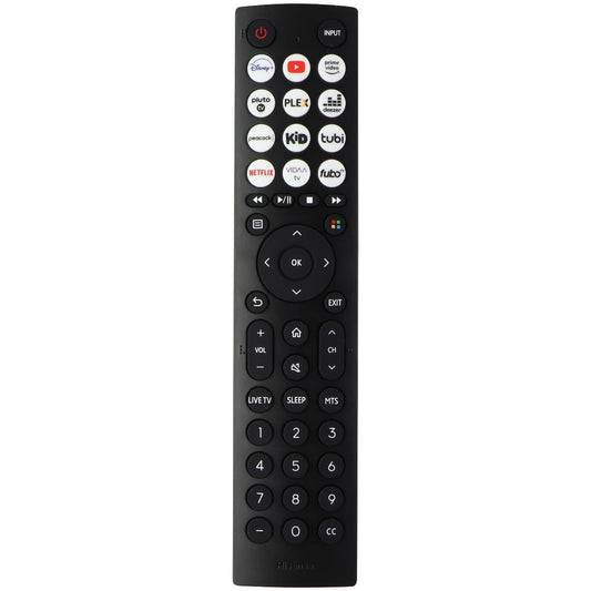 Hisense OEM Remote Control (EN2D36H) with Disney+/Peacock/Netflix Keys - Black