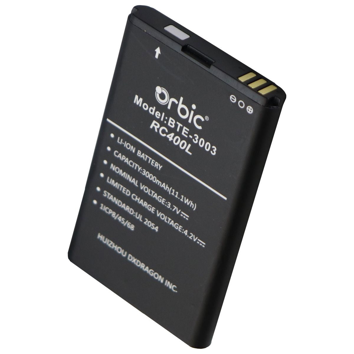 Orbic Rechargeable 3,000mAh 3.7V Li-ion Battery - Black (BTE-3003 / RC400L) Cell Phone - Batteries Orbic - Simple Cell Bulk Wholesale Pricing - USA Seller
